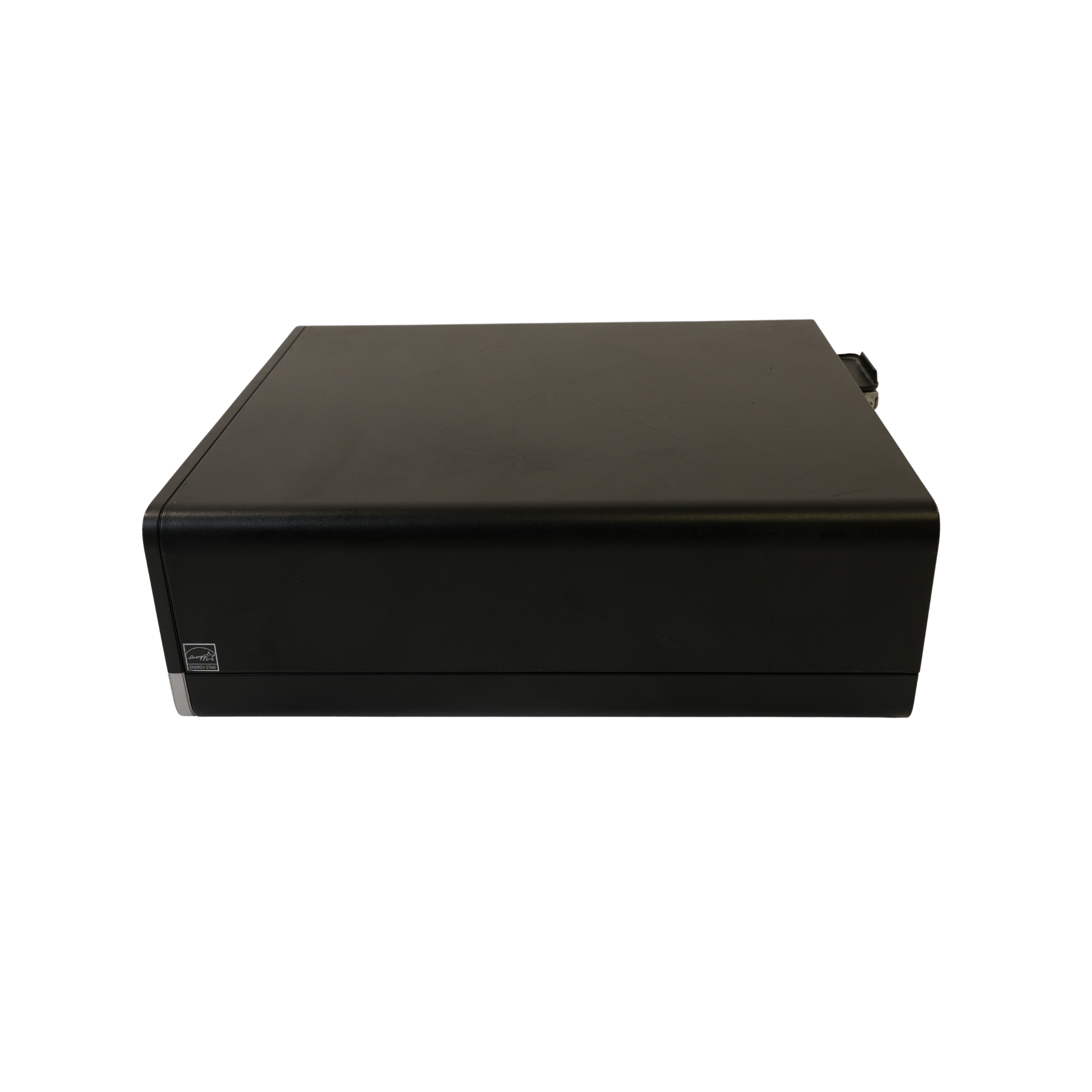 Refurbished HP EliteDesk 705 G4 SFF desktop side view