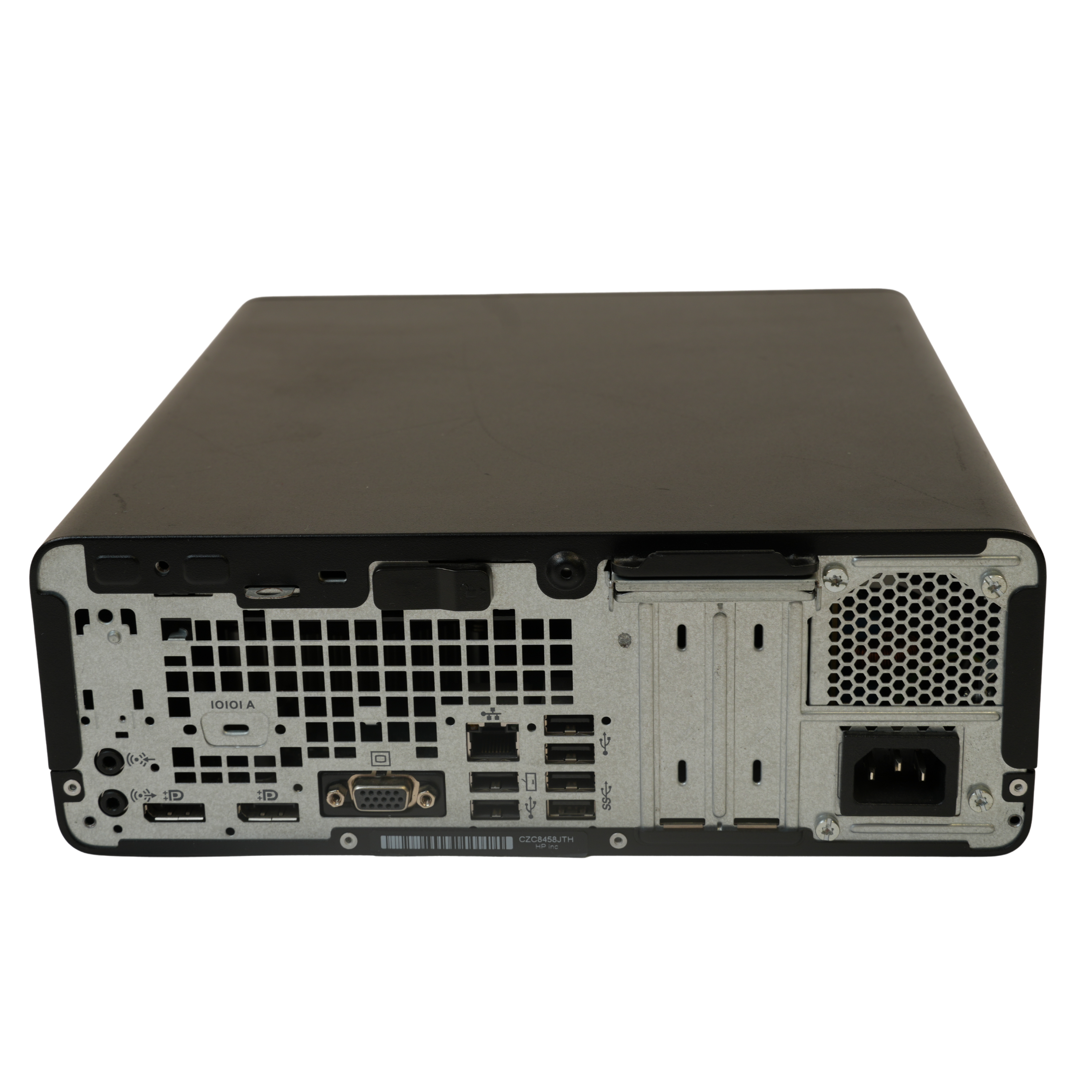 HP EliteDesk 705 G4 SFF rear ports and connectivity